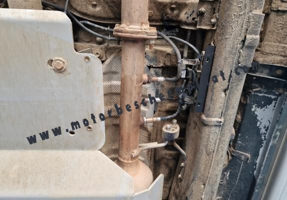 DPF sensoren  aluminium Beschermplaat voor Toyota Hilux