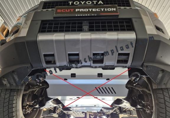 Aluminium Versnellingsbak Beschermplaat voor Toyota Land Cruiser 250