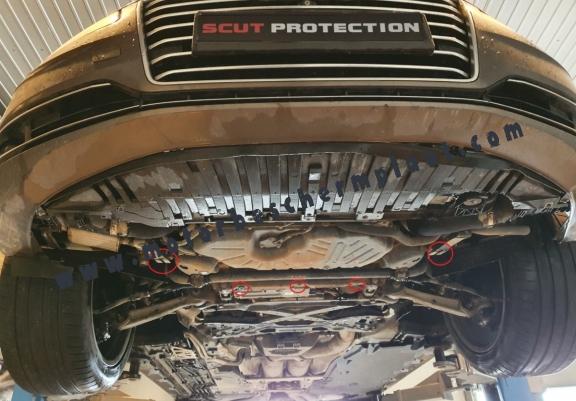 Versnellingsbak Beschermplaat voor Audi A8