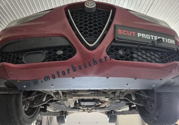 Motor, Versnellingsbak en Radiator Beschermplaat voor Alfa Romeo Stelvio