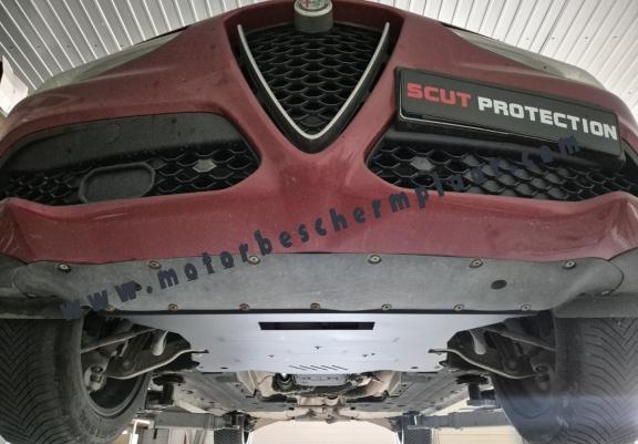Motor, Versnellingsbak en Radiator Beschermplaat voor Alfa Romeo Stelvio