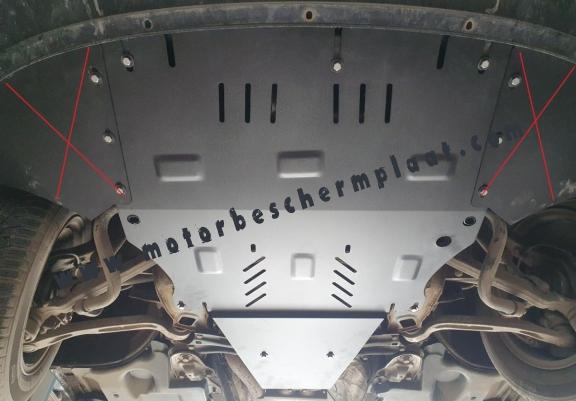 Motor, Versnellingsbak en Radiator Beschermplaat voor Audi A6 Allroad 2 - sans latéraux