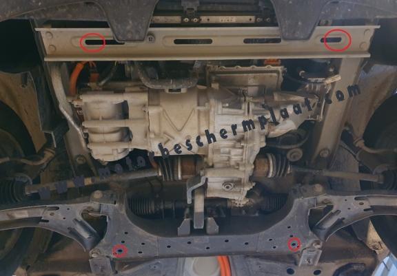 Motor en Versnellingsbak Beschermplaat voor Dacia Spring