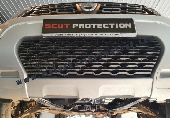 Aluminium Motor, Versnellingsbak en Radiator Beschermplaat voor Dacia Duster