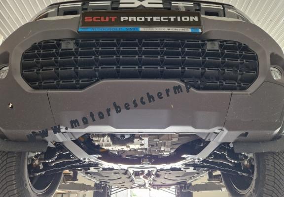 Motor, Versnellingsbak en Radiator  aluminium Beschermplaat voor Dacia Duster- 4x4
