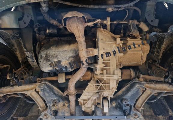 Motor, Versnellingsbak en Radiator Beschermplaat voor Fiat Panda 4x4