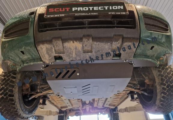 Motor, Versnellingsbak en Radiator Beschermplaat voor Fiat Panda 4x4