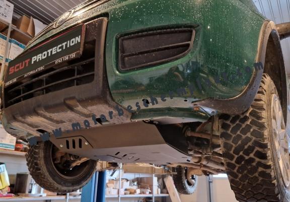 Motor, Versnellingsbak en Radiator Beschermplaat voor Fiat Panda 4x4