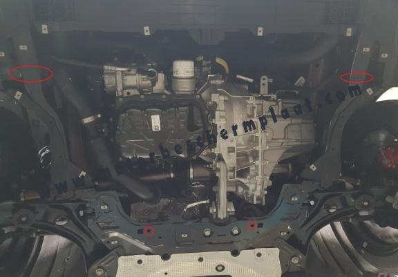 Motor en Versnellingsbak Beschermplaat voor Ford Focus 4