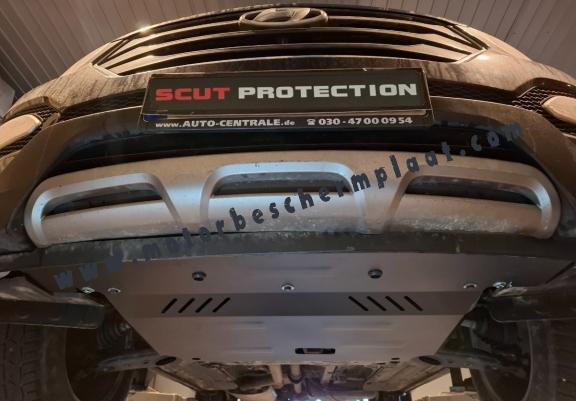 Motor, Versnellingsbak en Radiator Beschermplaat voor Hyundai Santa Fe