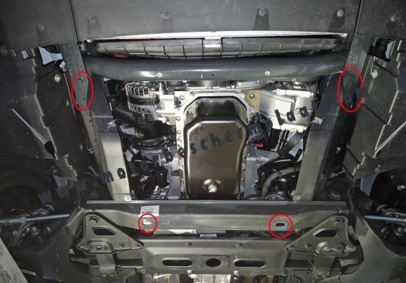 Motor en Radiator Beschermplaat voor Iveco Daily 7