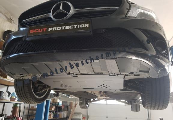 Motor, Versnellingsbak en Radiator Beschermplaat voor Mercedes CLA X117