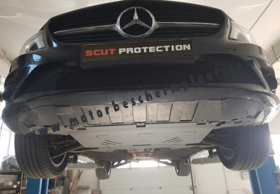 Motor, Versnellingsbak en Radiator Beschermplaat voor Mercedes CLA X117