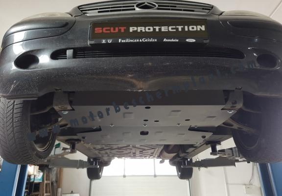 Motor, Versnellingsbak en Radiator Beschermplaat voor Mercedes Vaneo W414