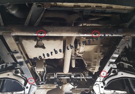 Motor en Versnellingsbak Beschermplaat voor Mercedes Vito