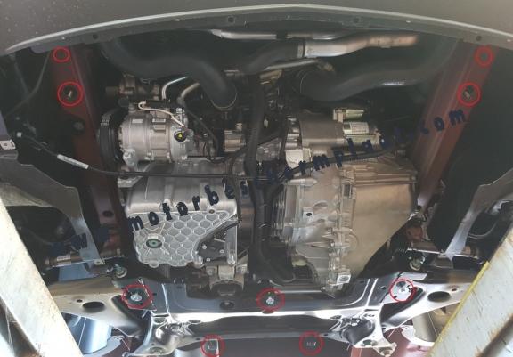 Motor Beschermplaat voor Mercedes Sprinter-FWD