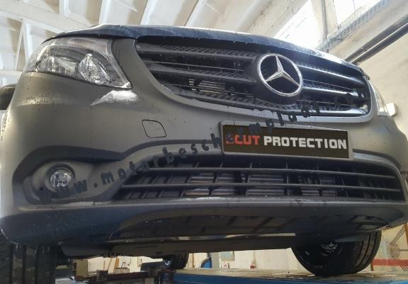 Motor, Versnellingsbak en Radiator Beschermplaat voor Mercedes Vito W447, 2.2 D, 4x4