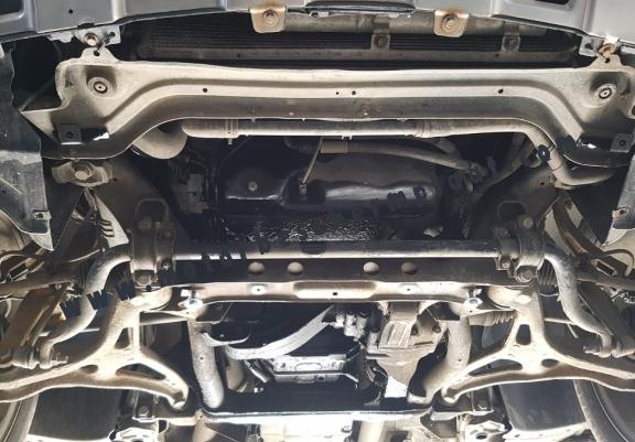 Motor, Versnellingsbak en Radiator Beschermplaat voor Mercedes ML W164