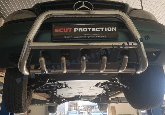 Motor en Radiator Beschermplaat voor Mercedes ML W163