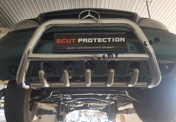 Motor en Radiator Beschermplaat voor Mercedes ML W163