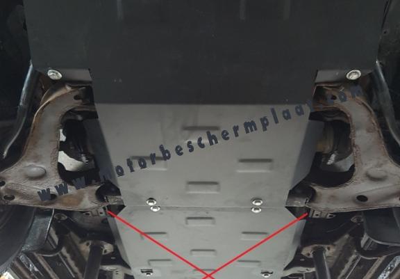 Motor en Radiator Beschermplaat voor Mitsubishi Pajero Sport 1