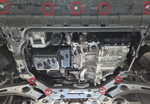 Motor en Radiator Beschermplaat voor Dfsk Fengon 600