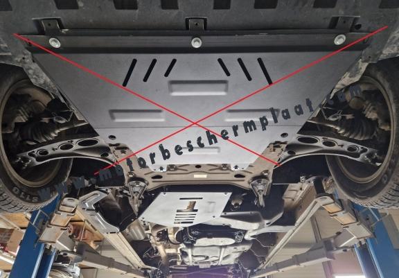 Katalysator/cat lock Beschermplaat voor Renault Master 3