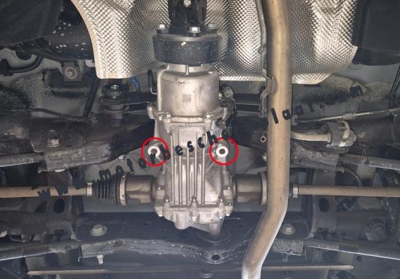 Differentieel Beschermplaat - voor Dacia Bigster 4x4