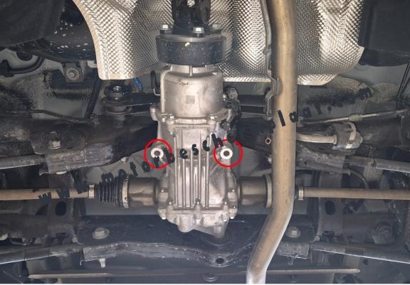 Aluminium Differentieel Beschermplaat voor Dacia Duster 4x4