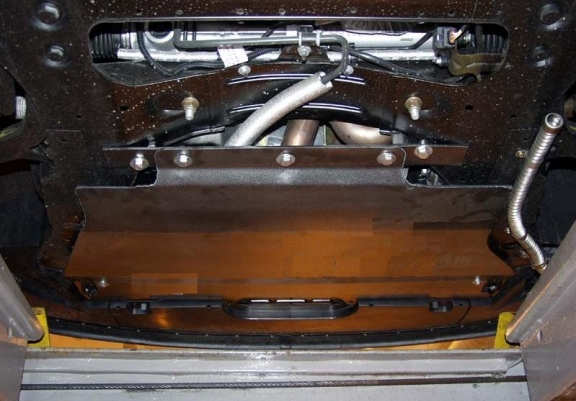 Motor en Versnellingsbak Beschermplaat voor Peugeot 607