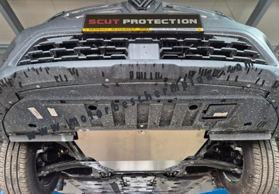 Aluminium Motor, Versnellingsbak en Radiator Beschermplaat voor Mercedes EQT