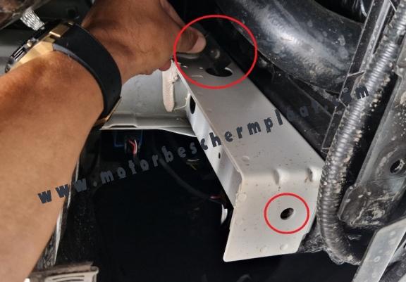 Motor en Radiator Beschermplaat voor Ssangyong Torres