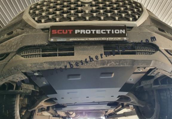 Motor en Radiator Beschermplaat voor Ssangyong Musso Grand