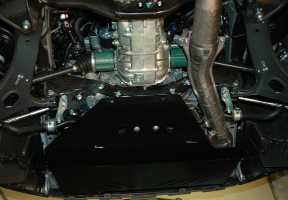 Motor, Versnellingsbak en Radiator Beschermplaat voor Subaru Forester 3