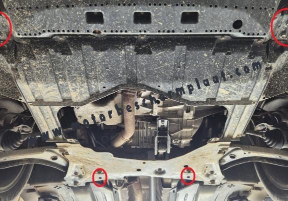 Motor, Versnellingsbak   aluminium Beschermplaat voor Suzuki Vitara