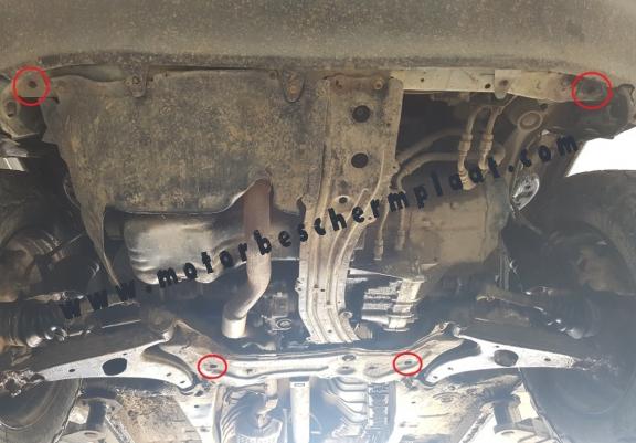 Motor, Versnellingsbak en Radiator Beschermplaat voor Toyota RAV 4