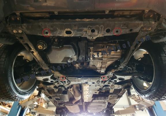 Motor, Versnellingsbak en Radiator Beschermplaat voor Toyota RAV 4