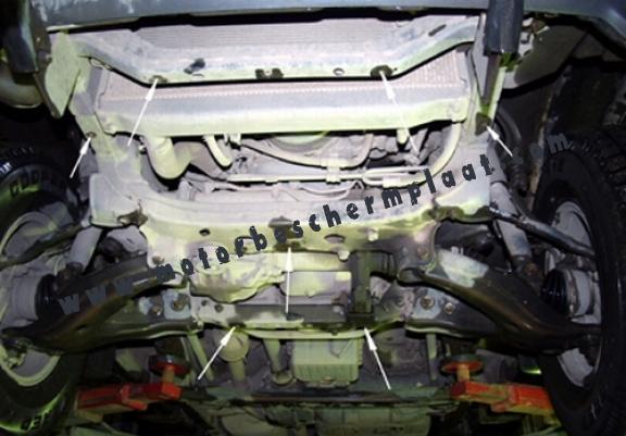 Motor en Radiator Beschermplaat voor Toyota Land Cruiser J100