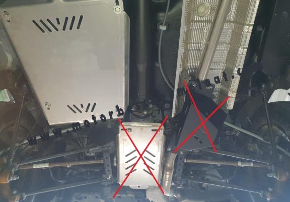 Brandstoftank Beschermplaat voor Dacia Duster