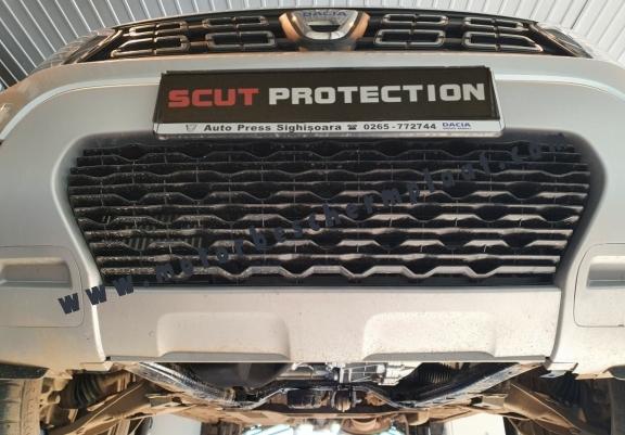 Stalen voorbumperbeschermer voor Dacia Duster