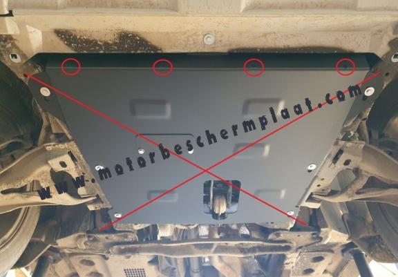 Stalen voorbumperbeschermer voor Dacia Duster