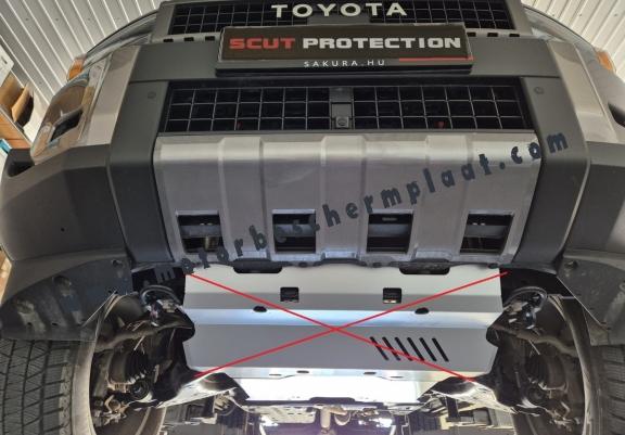 Motor Beschermplaat voor Toyota Land Cruiser 250 - Aluminium 