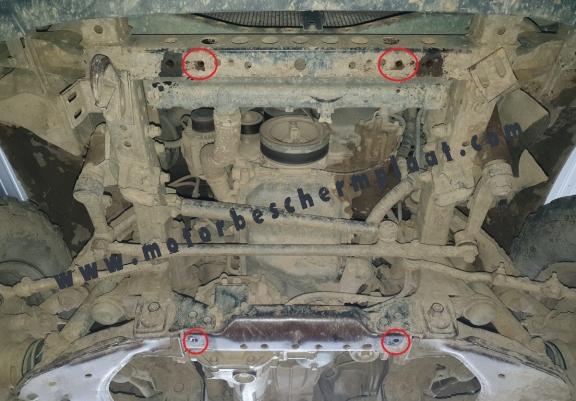 Motor Beschermplaat voor Toyota Hilux