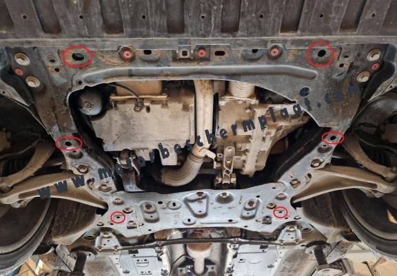 Motor, Versnellingsbak en Radiator Beschermplaat voor Volvo XC90