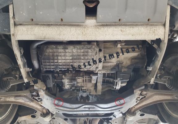 Motor en Versnellingsbak Beschermplaat voor Land Rover Freelander 1