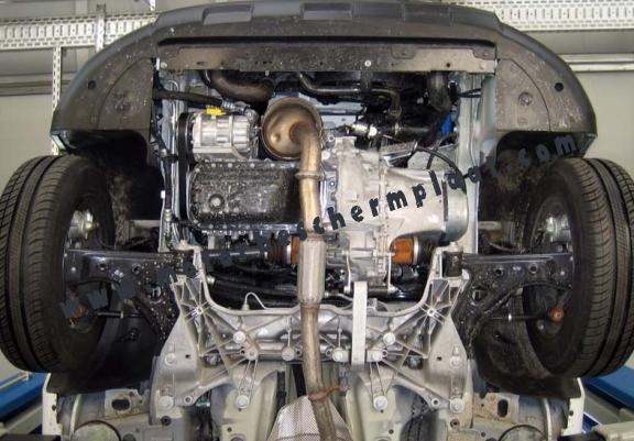 Motor, Versnellingsbak en Radiator Beschermplaat voor Fiat Fiorino