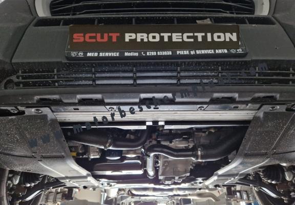 Aluminium Motor, Versnellingsbak en Radiator Beschermplaat voor Citroen Jumper