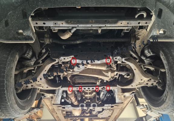 Motor Beschermplaat voor Isuzu D-Max