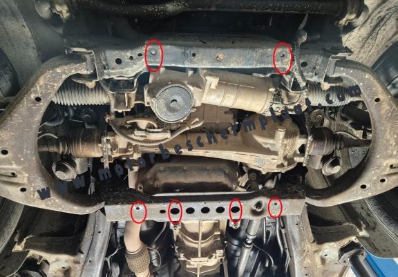 Motor Beschermplaat voor Isuzu D-Max