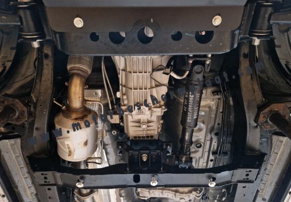 Versnellingsbak aluminium  Beschermplaat voor Jac T8